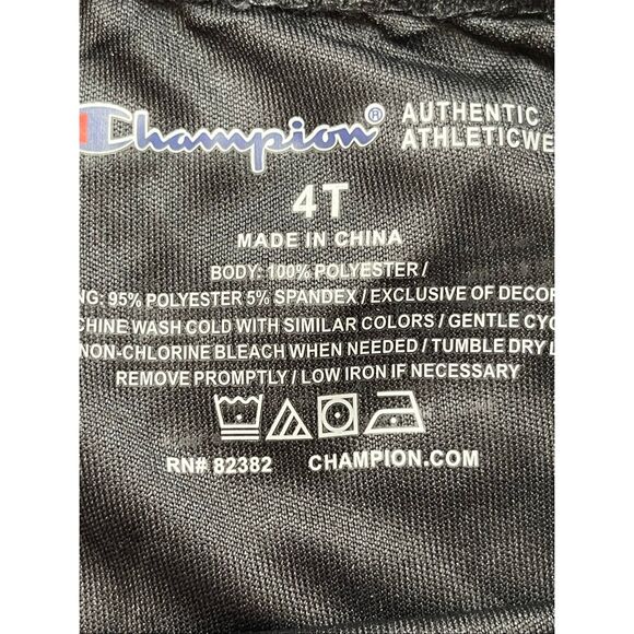 NWOT Champion boys navy athletic shorts Size 4t - Picture 4 of 4
